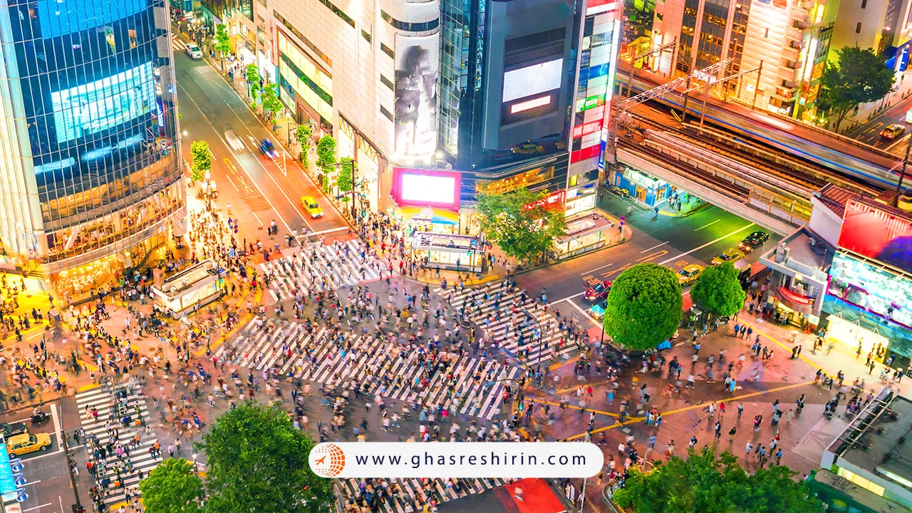 چهارراه شیبویا ژاپن