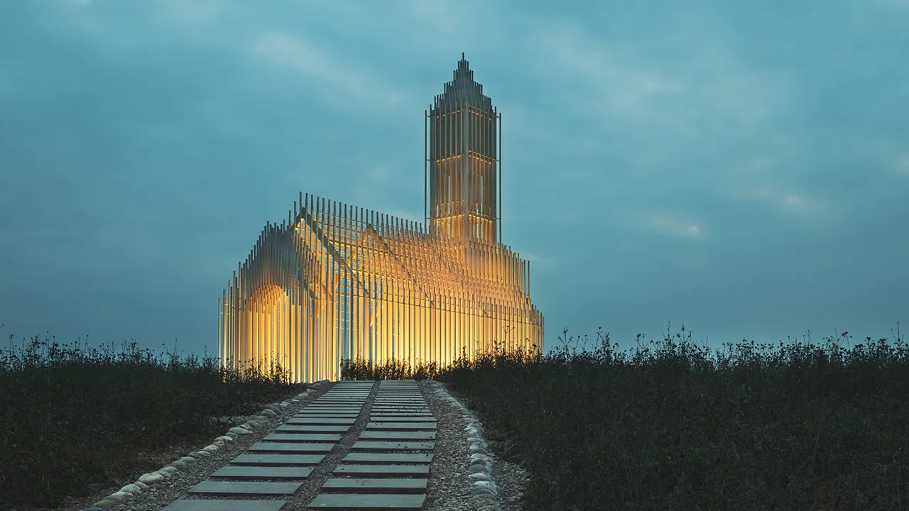 کلیسای بی سایه چین