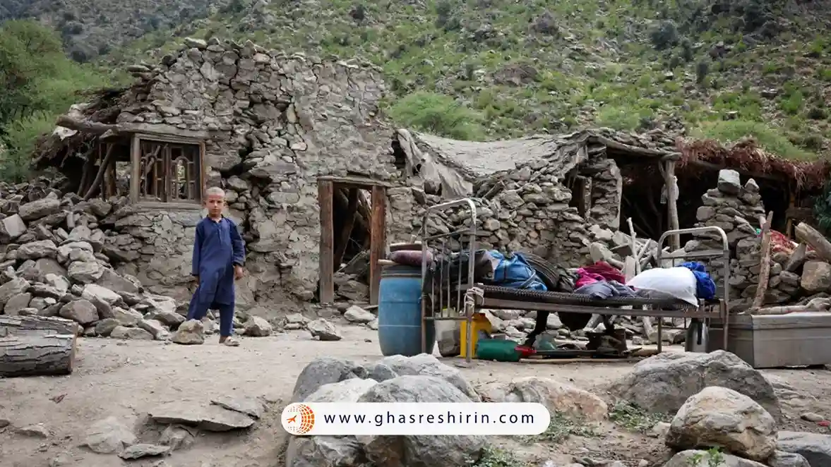 تلفات زلزله افغانستان