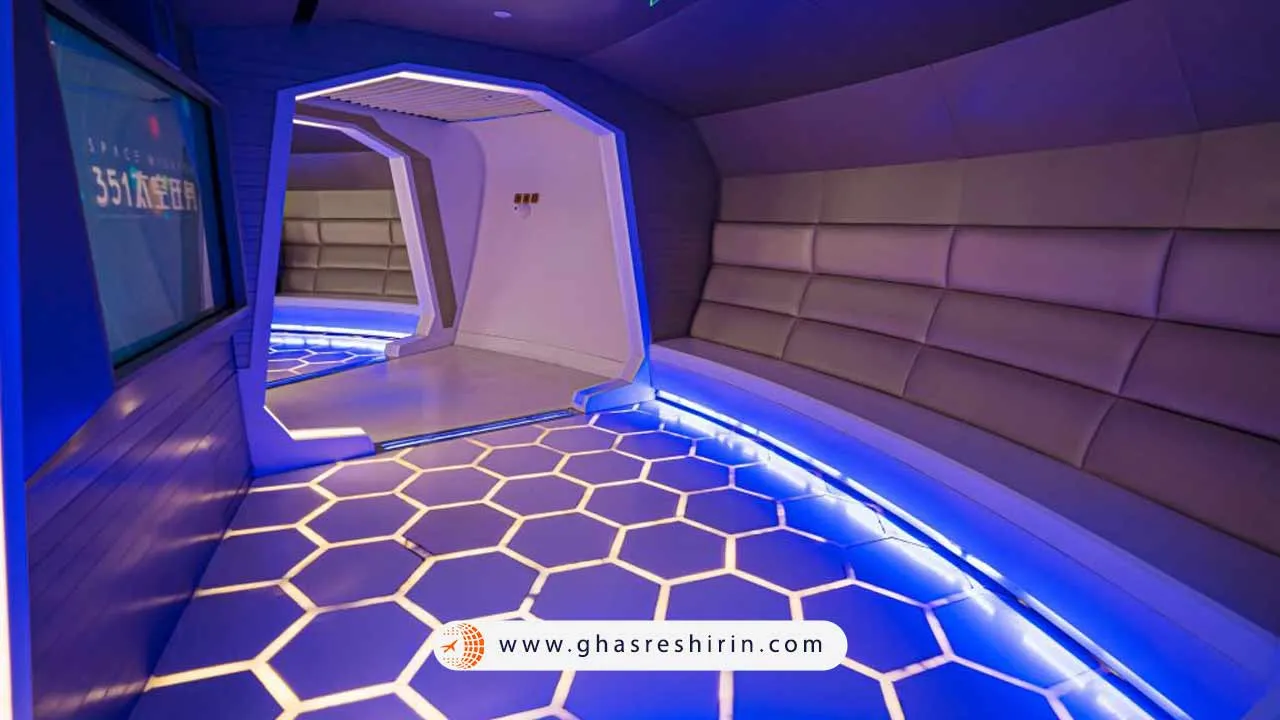 هتل فضایی برج تلویزیون شانگهای