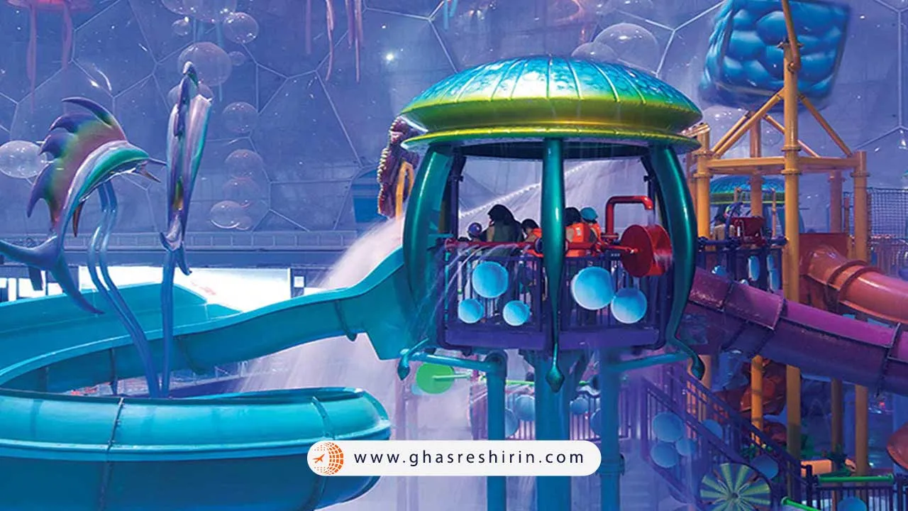 پارک آبی مکعب جادویی شاد پکن (Beijing Happy Magic Water cube)