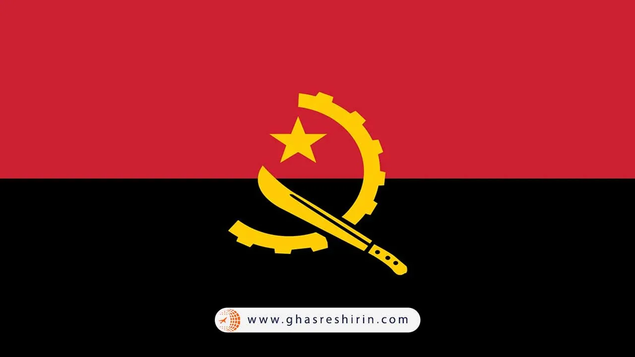 پرچم آنگولا