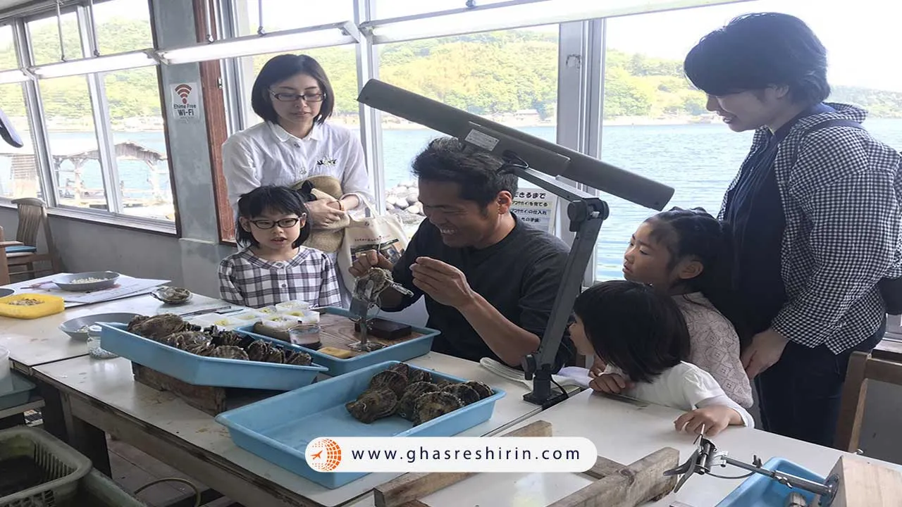 مراحل ساخت مروارید در کارخانه مروارید پکن