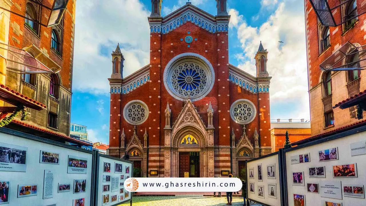 کلیسای سنت آنتوان در خیابان استقلال