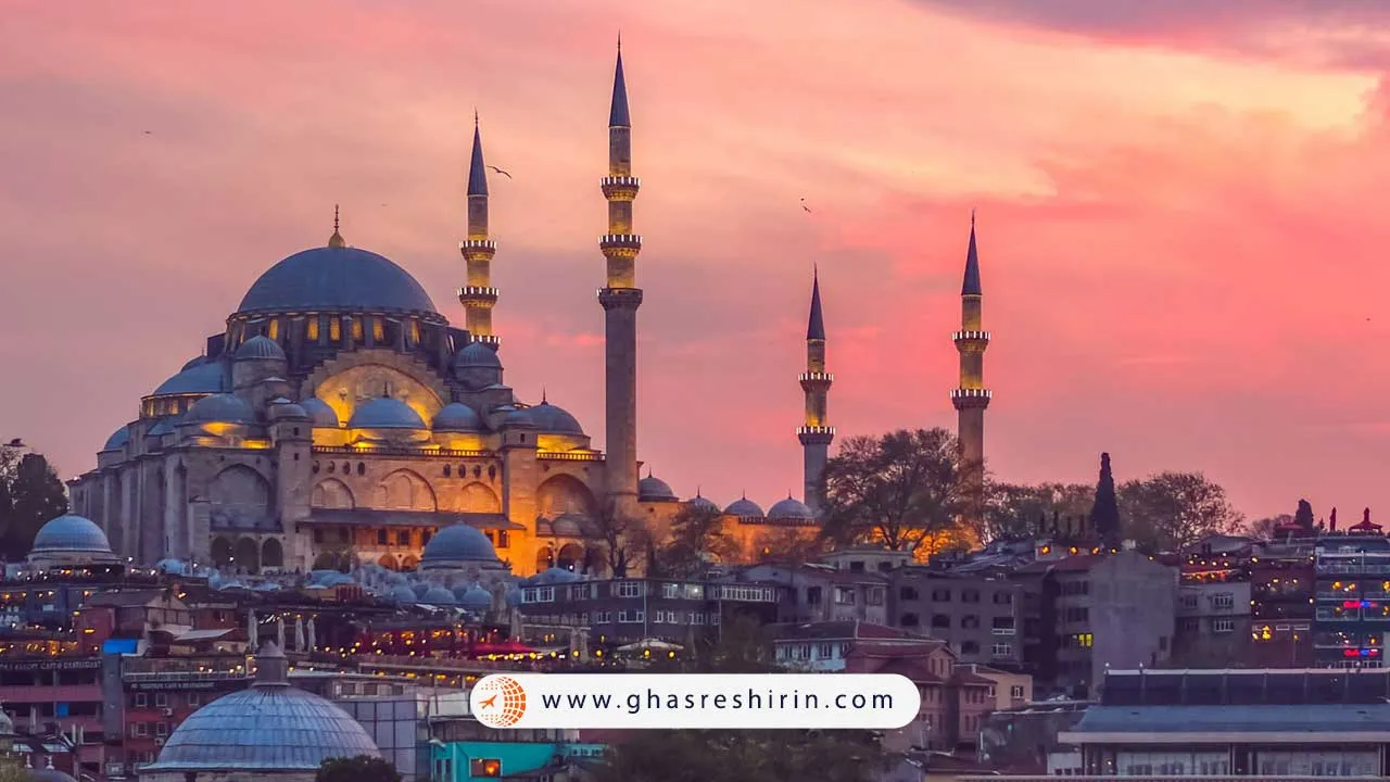 مسجد سلیمانیه در استانبول