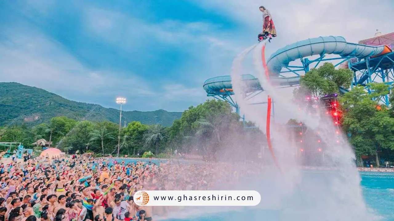 پارک آبی شهربازی سوژو (Suzhou Amusement Land Forest Water world)