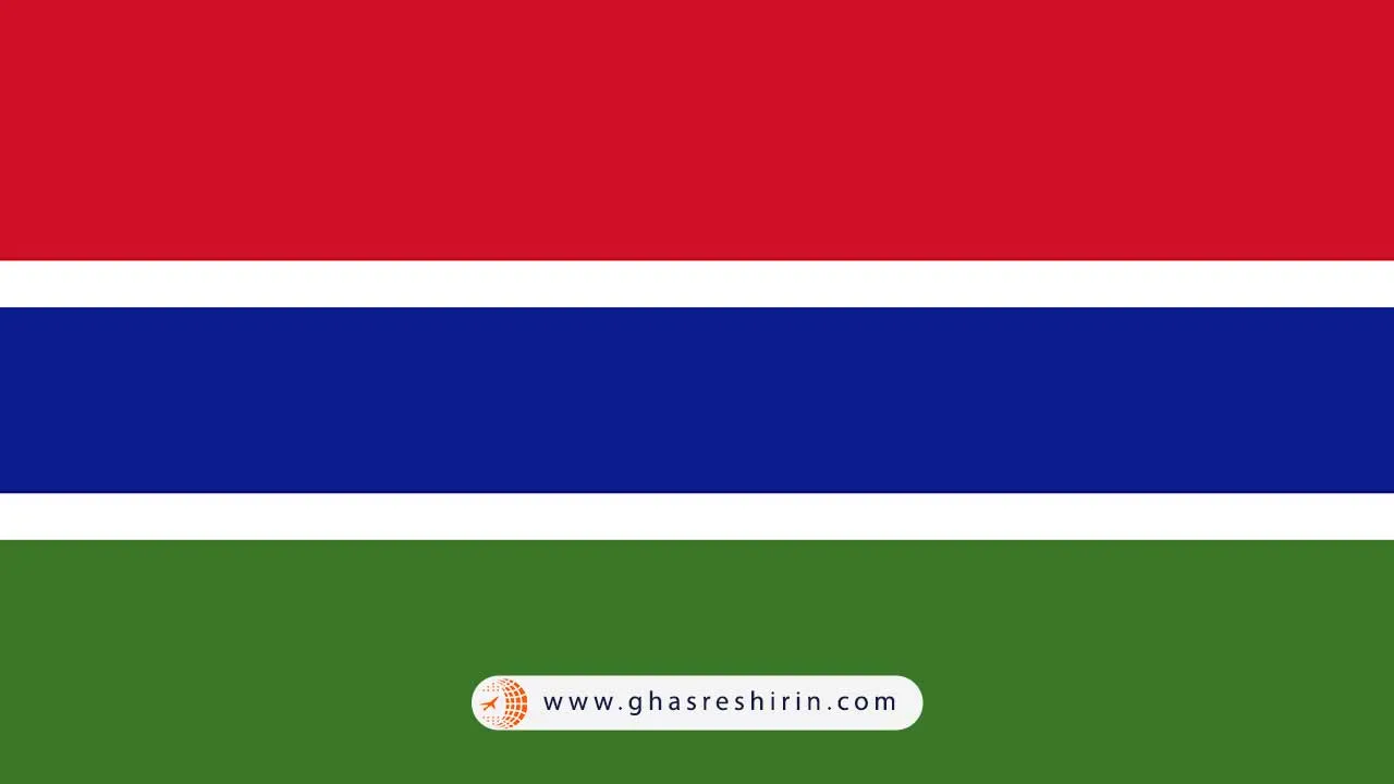 پرچم گامبیا (Gambia)