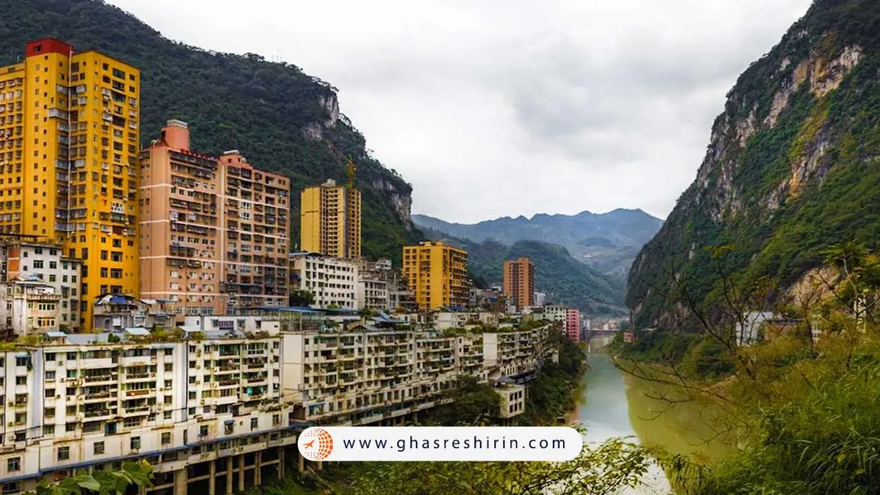 باریک ترین شهر چین