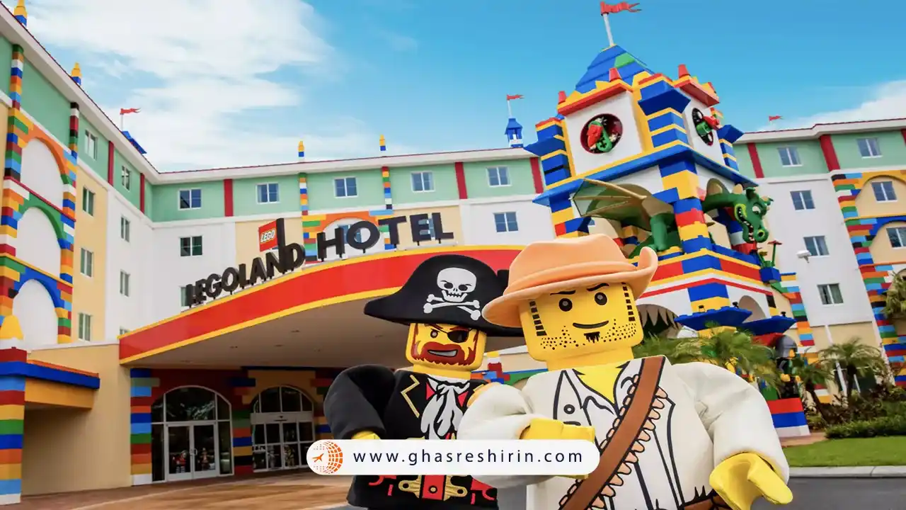 بخشهای مختلف لگولند دبی