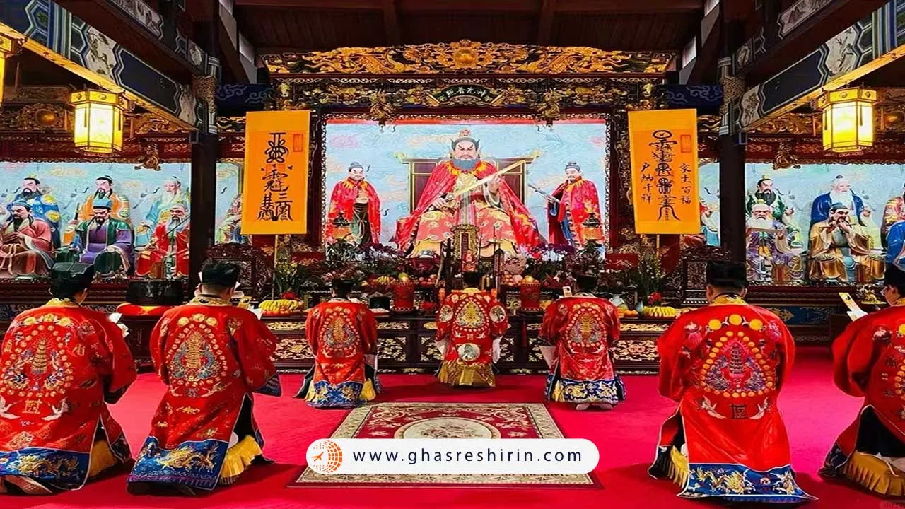 زبان و مذهب مردم شانگهای چین