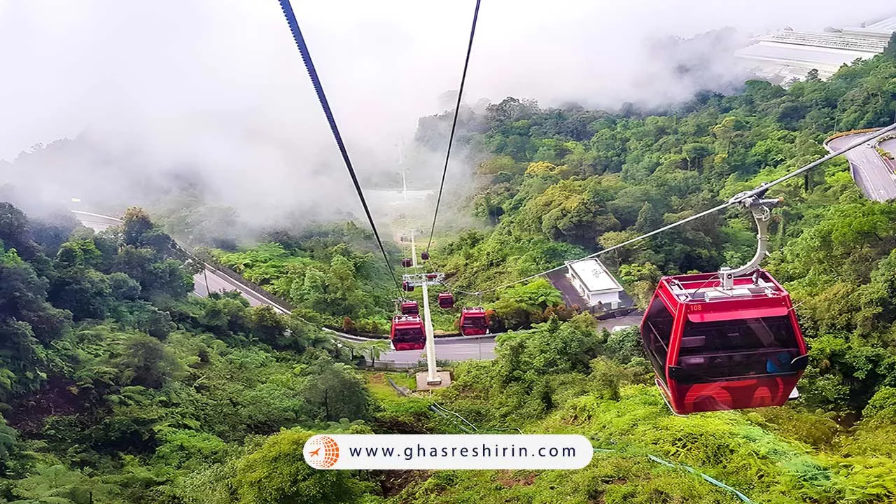 تله کابین معروف مالزی