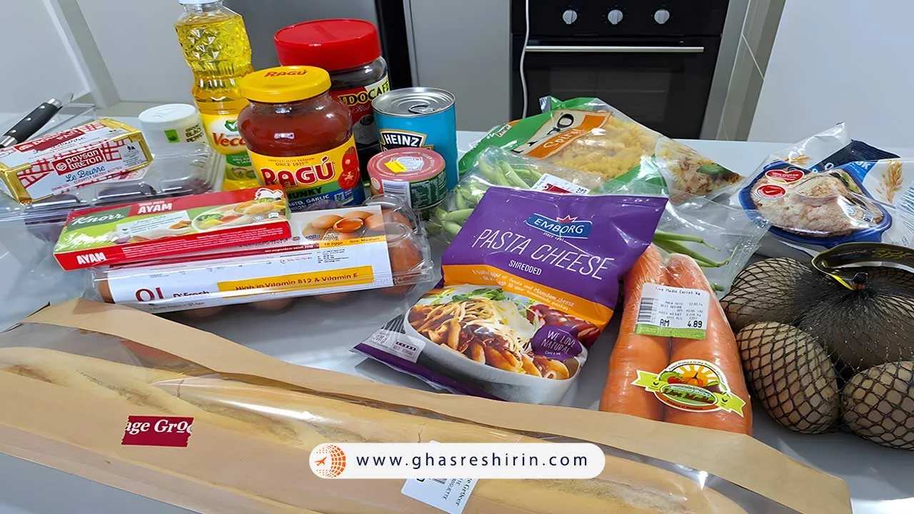 قیمت مواد غذایی در مالزی