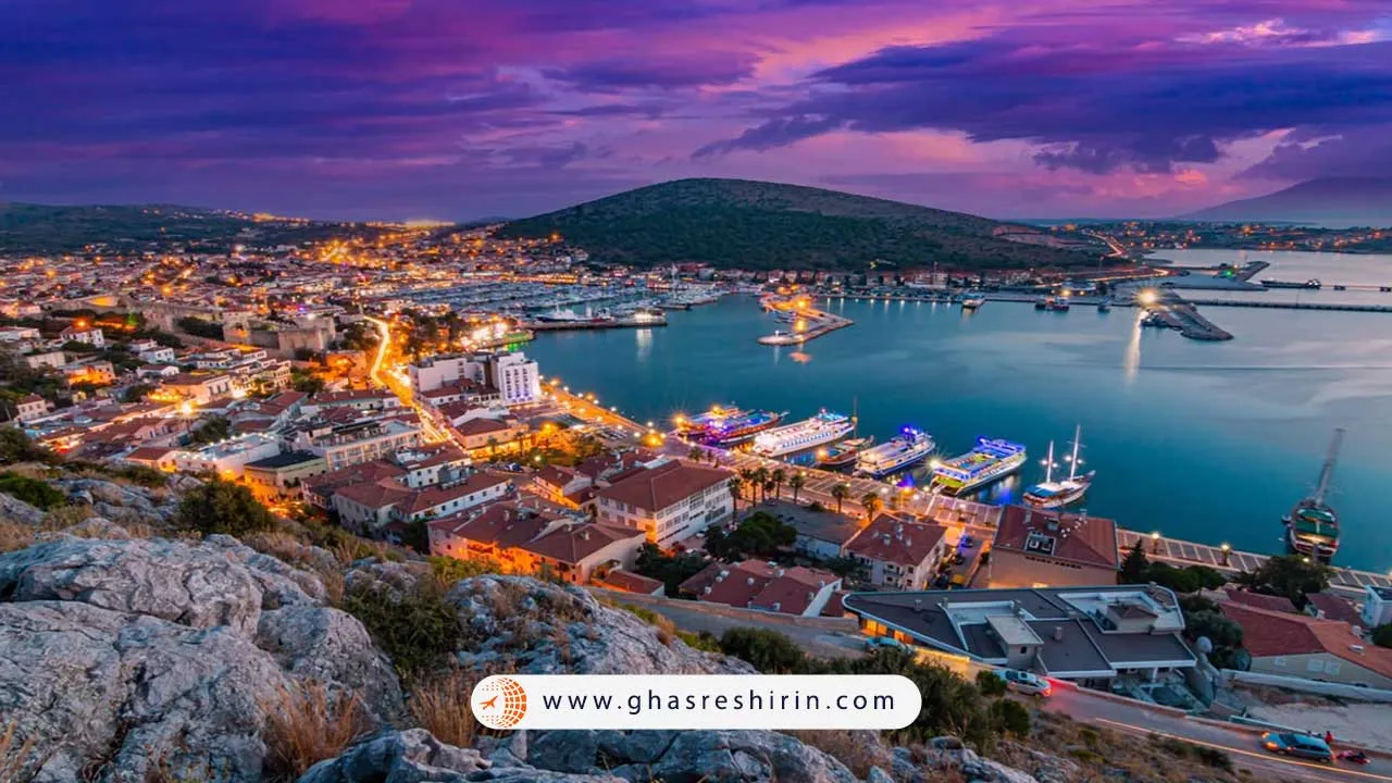 شهر ساحلی ترکیه کدامند