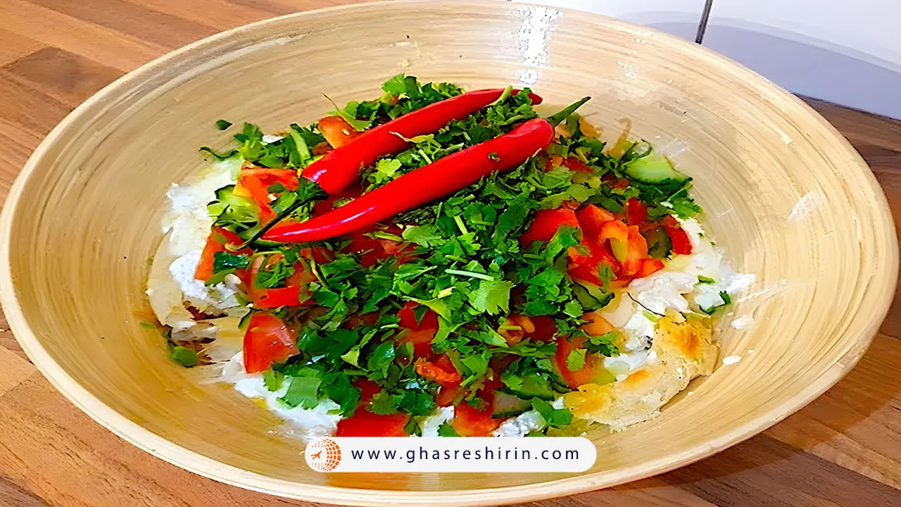 قوروتوب (Qurutob) یکی از بهترین غذاهای تاجیکستان