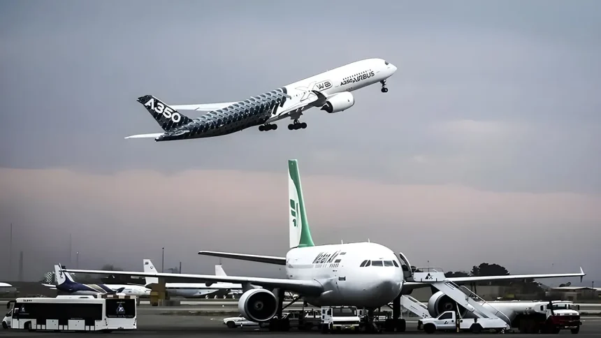 از سرگیری پروازهای فرودگاه مشهد بعد از یک توقف کوتاه