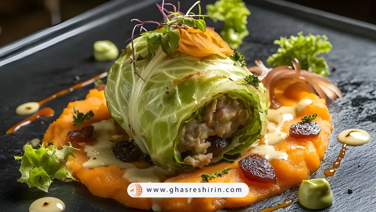 دلمه کلم (Tajik golubtsi)