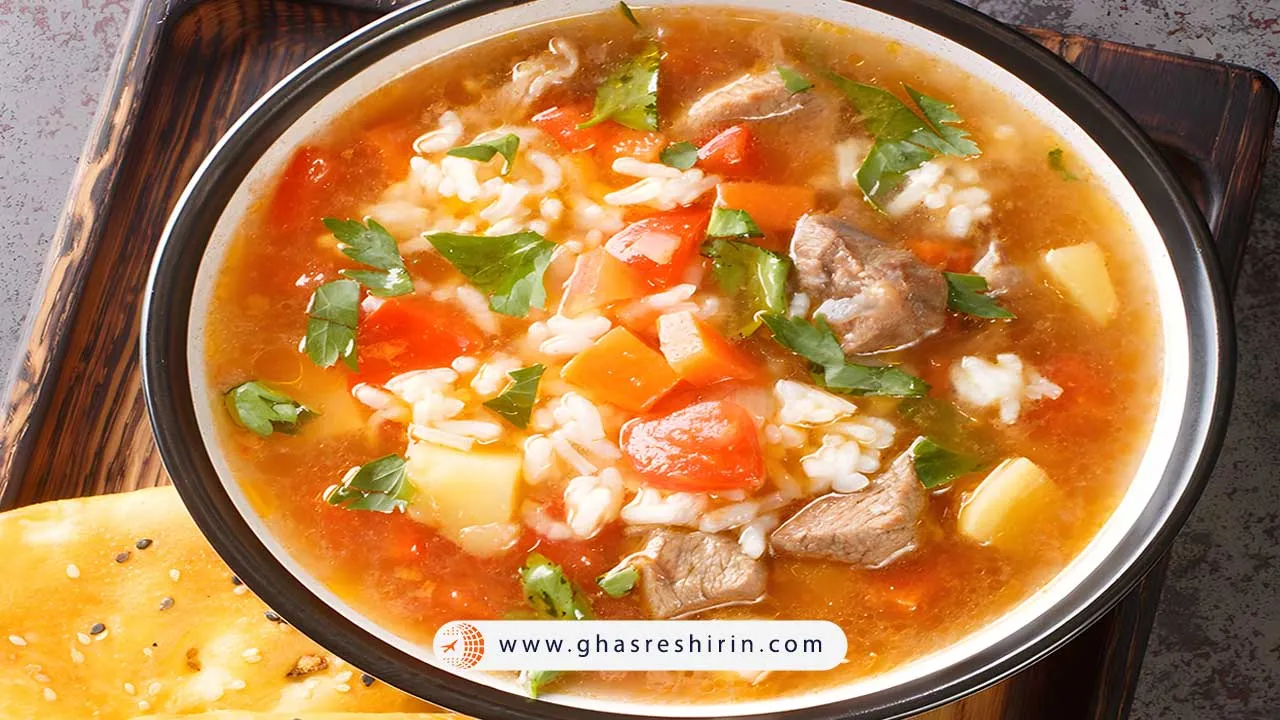 خورش غلیظ چکدرمه (Chakdarma) در تاجیکستان