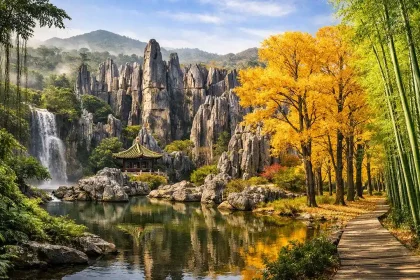 بهترین جنگل های چین