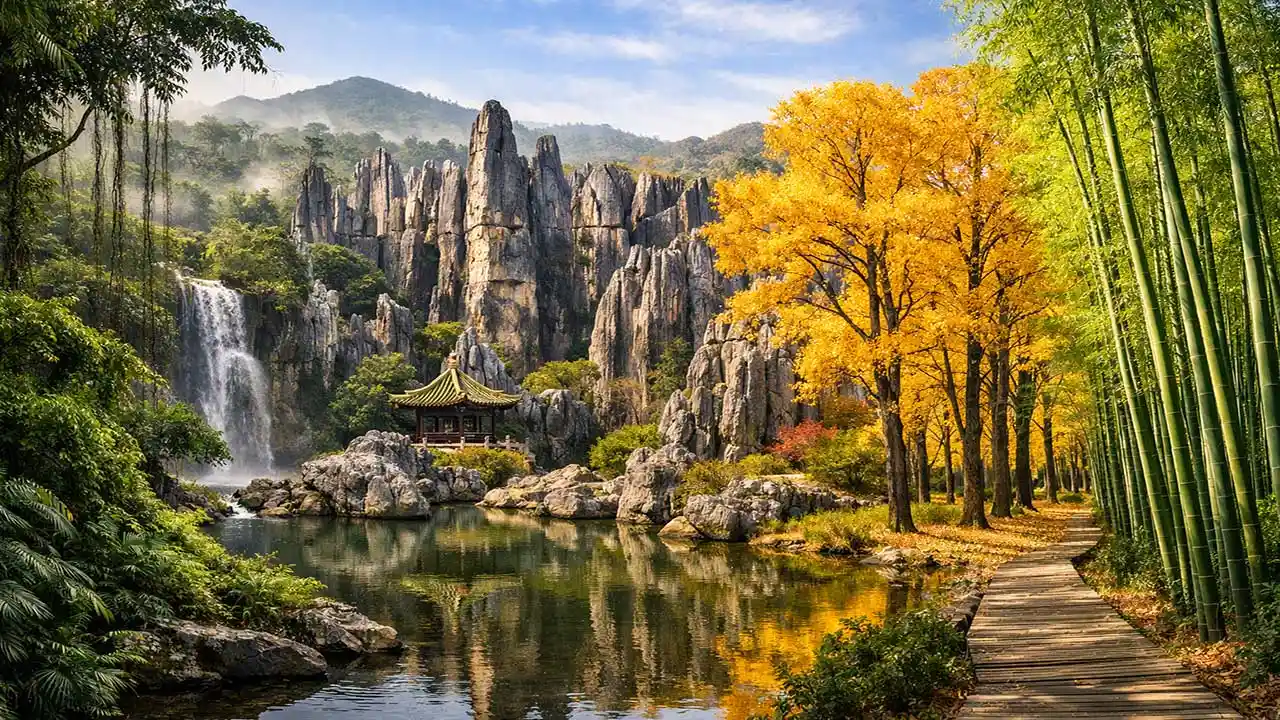 بهترین جنگل های چین