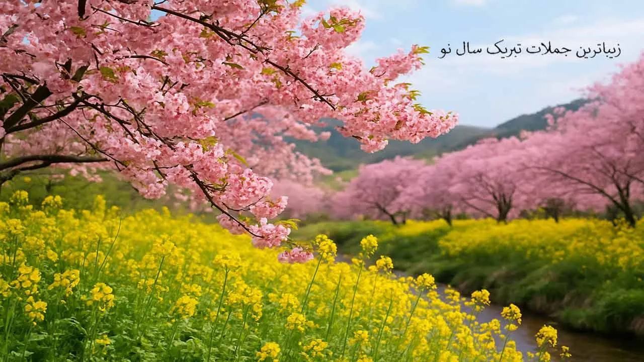 پیام تبریک سال نو