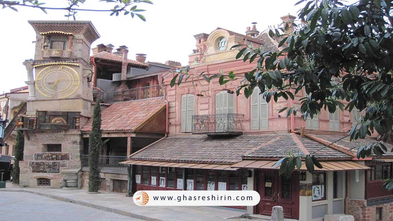 سالن تئاتر گابریادزه (Gabriadze Theater, Georgia)