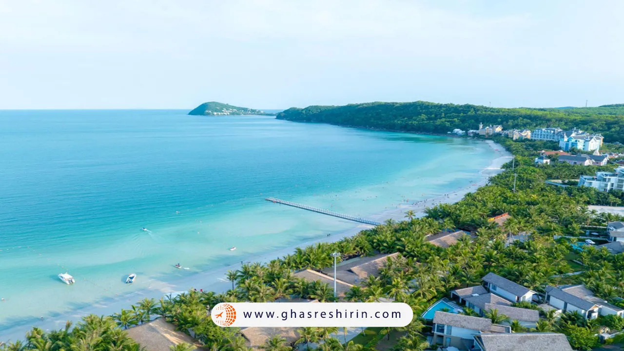 ساحل خم (Khem Beach) یکی از سواحل زیبای فوکوک ویتنام