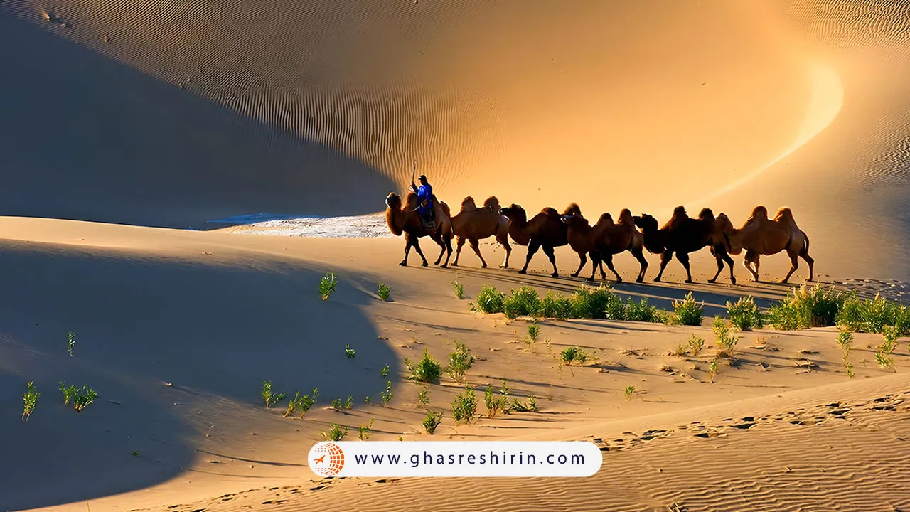 بیابان کوبوچی (Kubuqi desert)