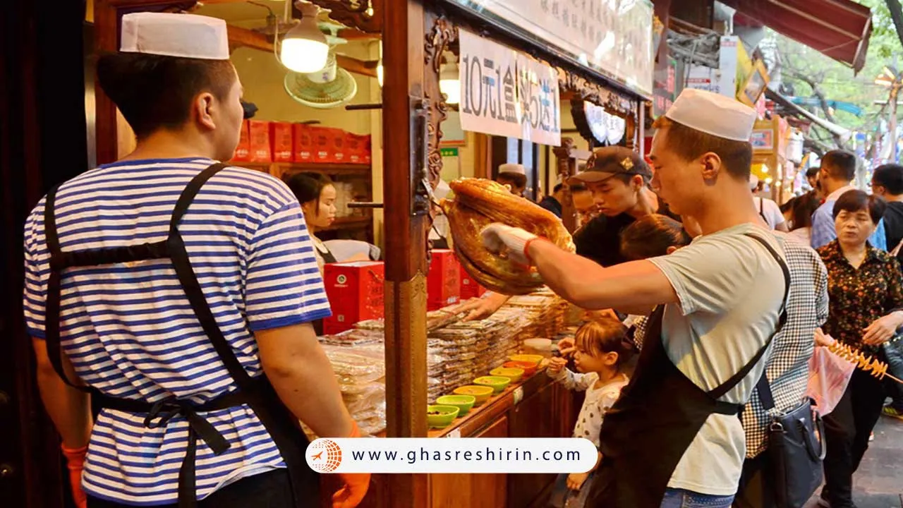 Muslim Quarter In Xian China