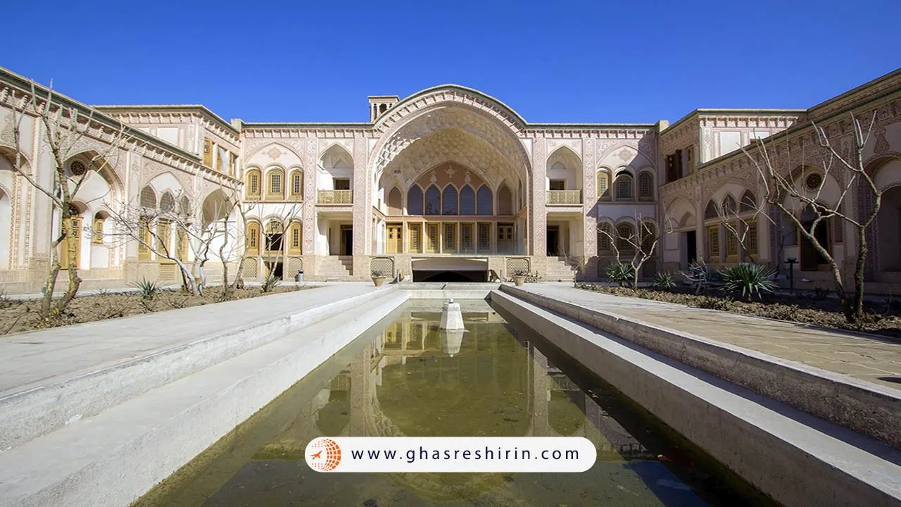 خانه عامری‌ ها یکی از بهترین جاهای دیدنی کاشان