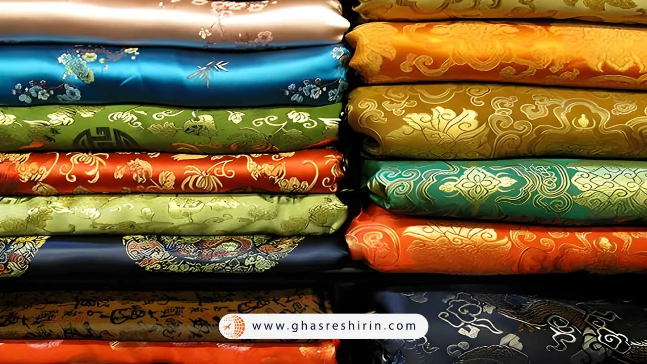 پارچه های ابریشمی از بهترین سوغات ویتنام