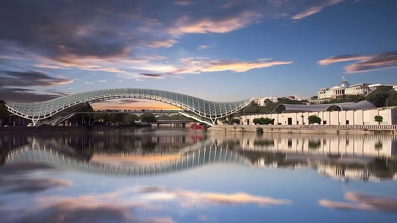 Bridge Of Peace Tbilisi Georgia