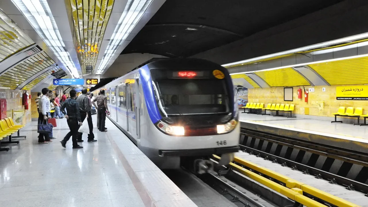 Tehran Metro Map