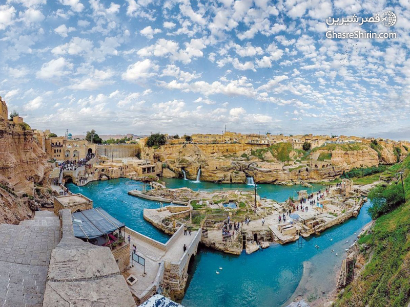 سازه های آبی شوشتر مکان دیدنی ایران