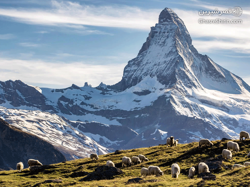 ماترهورن در جاذبه های گردشگری سوئیس