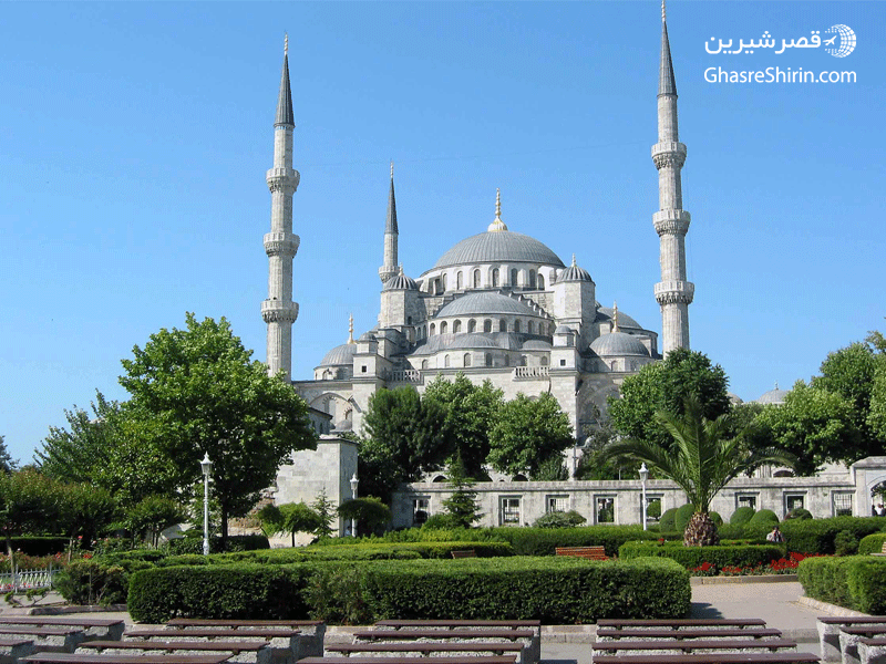جاذبه های دیدنی مسجد آبی استانبول