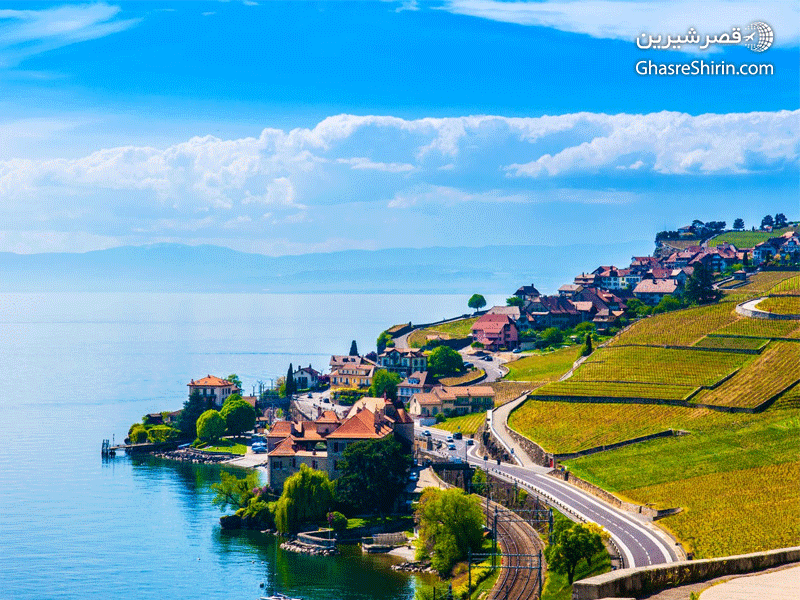 دریاچه ژنو در جاذبه های گردشگری سوئیس