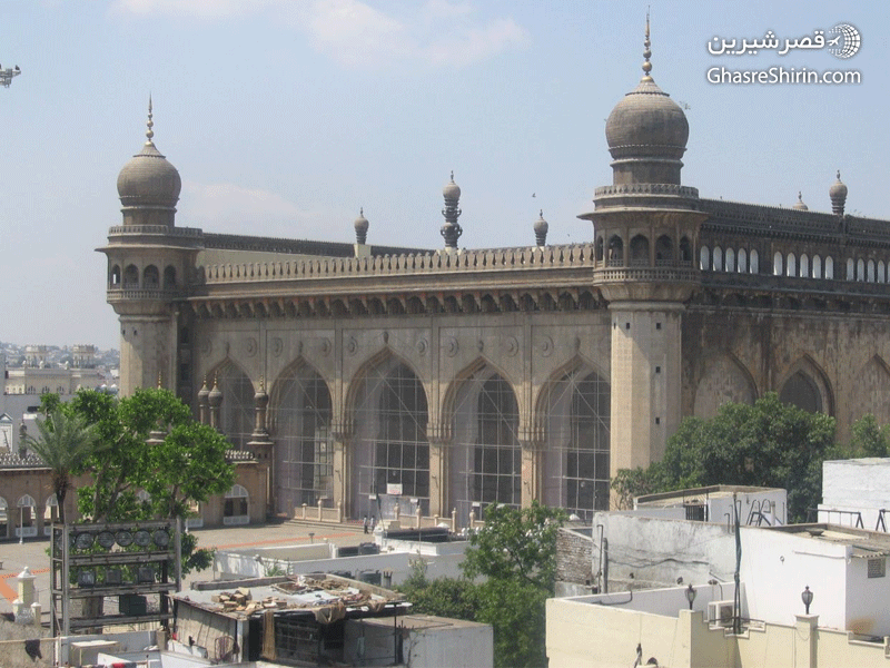 مسجد حیدرآباد مکه جاذبه های گردشگری هند