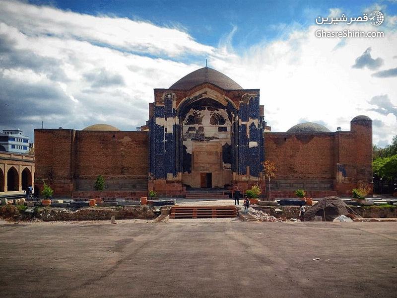 مسجد کبود در جاذبه های گردشگری تور تبریز
