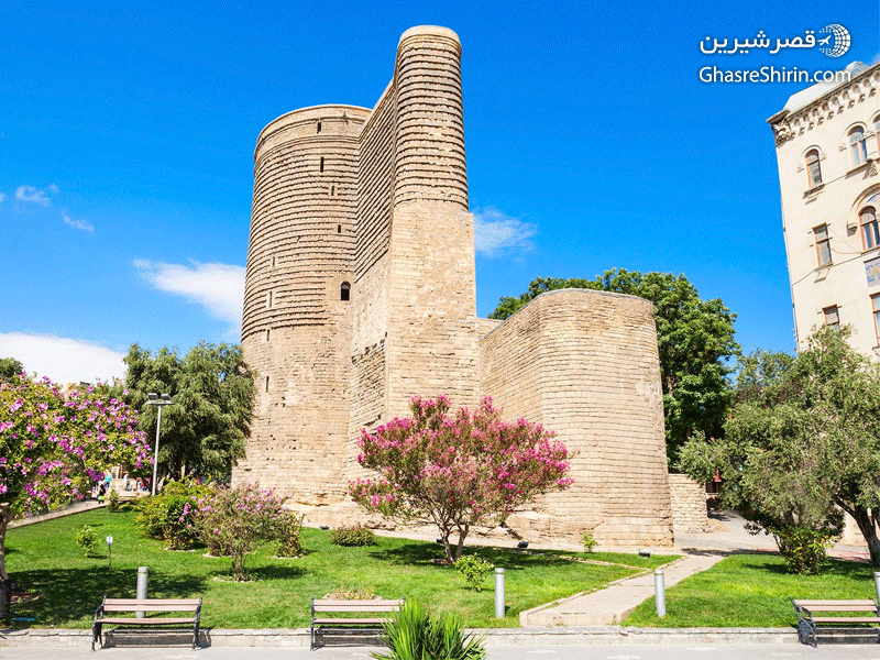 برج دوشیزه با رزرو بلیط هواپیما تور باکو