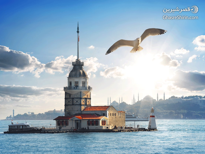 برج Maiden در رزرو بلیط هواپیما تور باکو