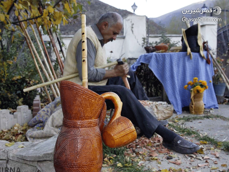 صنایع دستی چنته در تورهای لحظه آخری مازندران