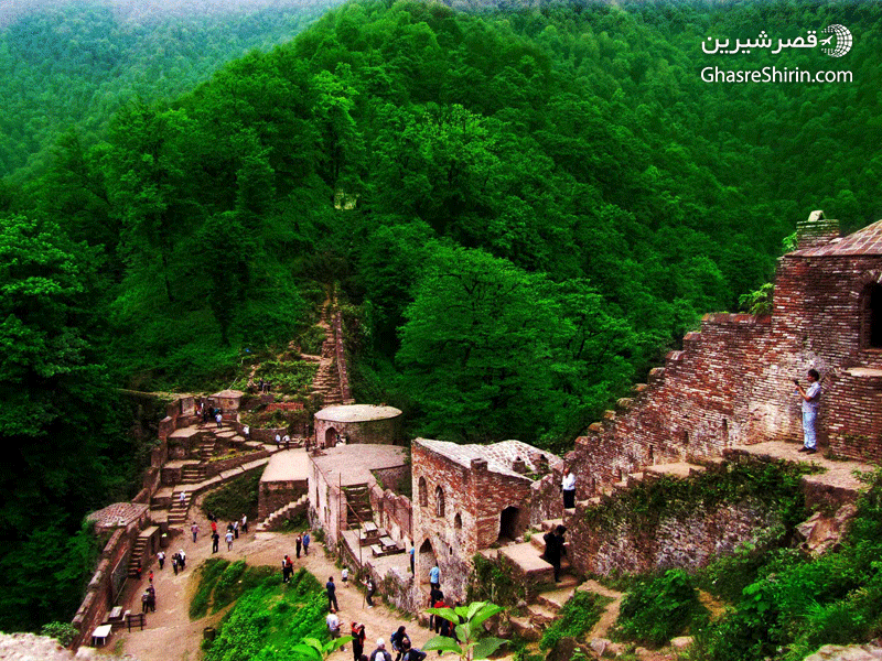 قلعه رودخان در جاذبه های گردشگری گیلان