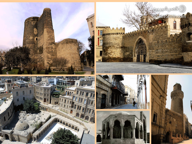 Old Town یا "Ichari shahar"، در تور باکو