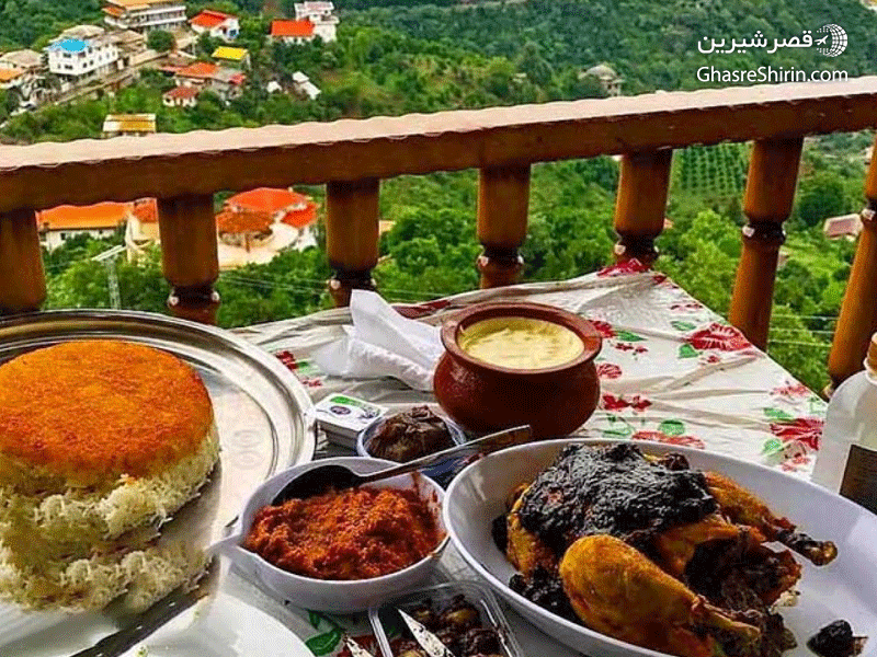 غذاها و سوغاتی در تور لحظه آخری مازندران