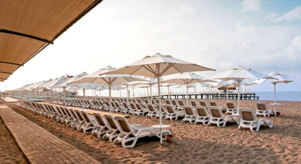 ساحل اختصاصی هتل ویند آف لارا آنتالیا ساحل اختصاصی هتل ویند آف لارا آنتالیا