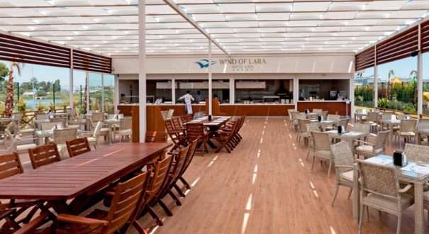 رستوران ساحلی هتل ویند آف لارا آنتالیا رستوران ساحلی هتل ویند آف لارا آنتالیا