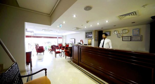 رسپشن هتل نیو سیتی استانبول رسپشن هتل نیو سیتی استانبول