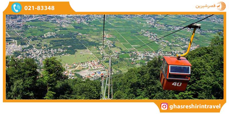 تله کابین روستای گنجنامه هگمتانه تله کابین روستای گنجنامه هگمتانه