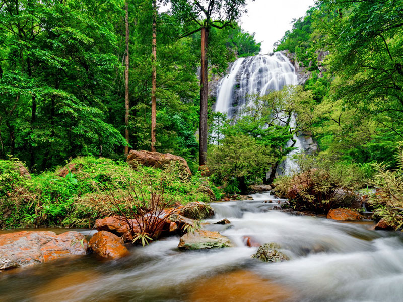 آبشار خلانگ لن تایلند، اجرای با شکوه ارکستر طبیعت