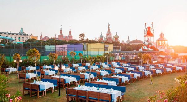 رستوران روباز هتل آستریا کرملین پالاس آنتالیا رستوران روباز هتل آستریا کرملین پالاس آنتالیا